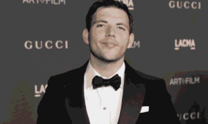 Elan Ruspoli, Hollywood talent manager and husband of Jacqueline MacInnes Wood, at a public event.