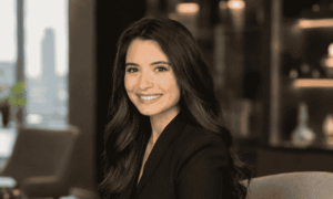 Krysia Lenzo at a professional event – communications executive, political strategist, age, biography, career, and estimated net worth