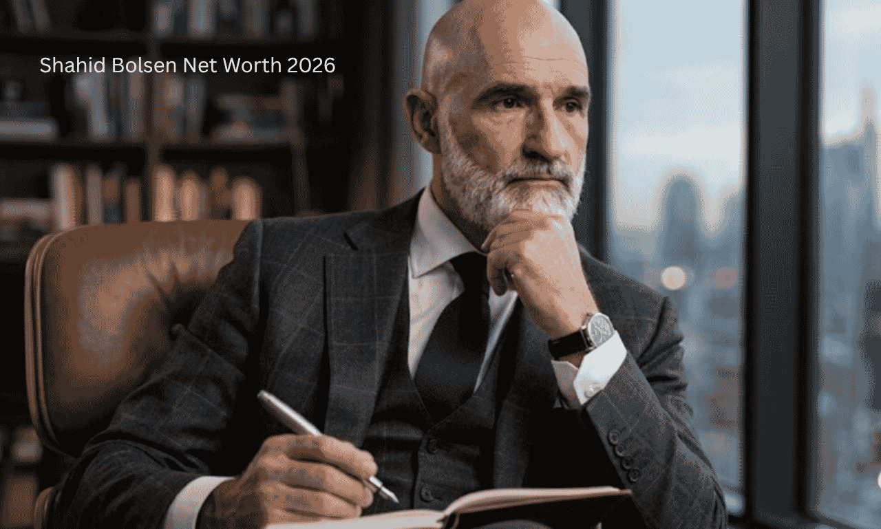 Shahid Bolsen discussing global politics and his estimated net worth in 2026
