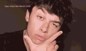 Tyler Vitelli posing for a social media portrait representing his estimated net worth and digital creator career in 2026.