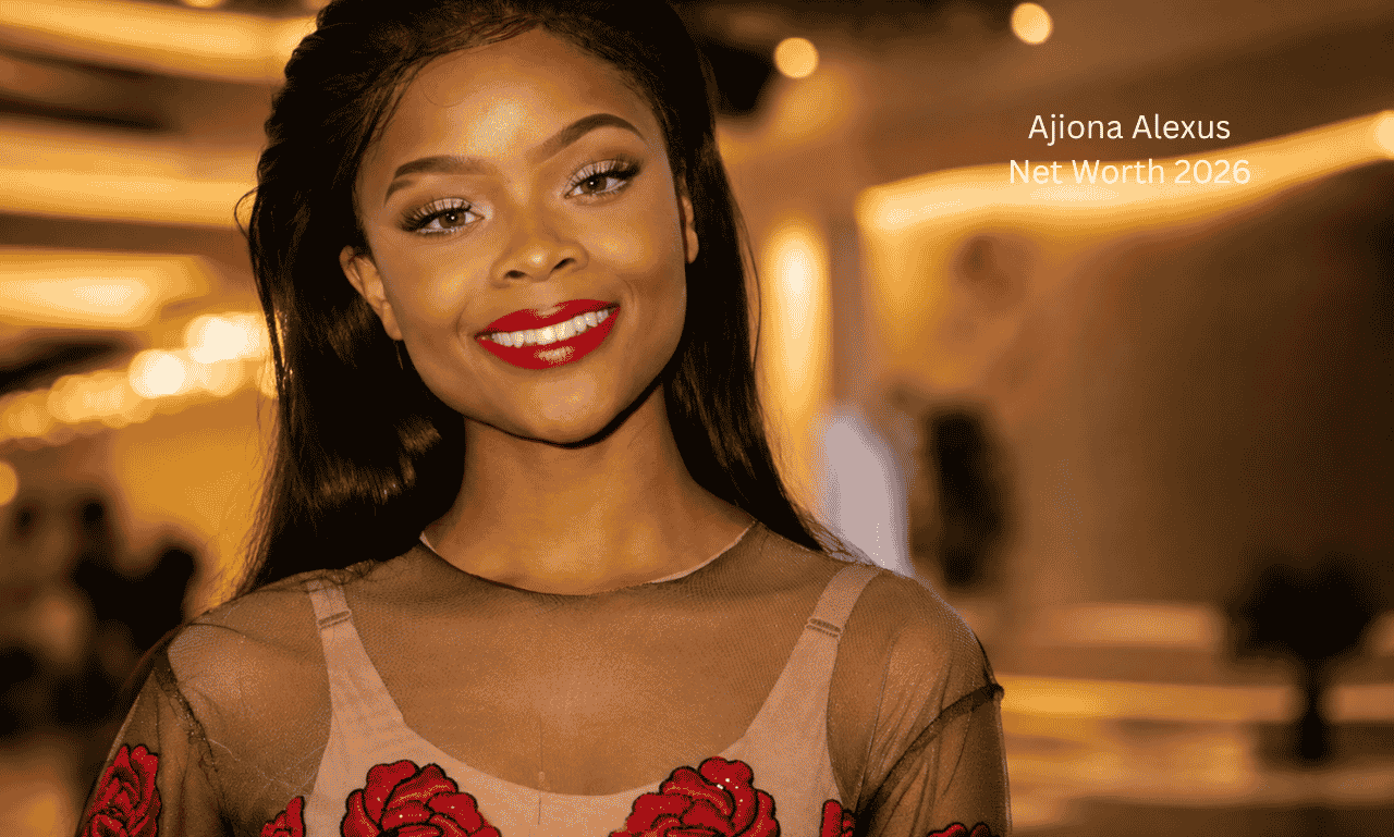Ajiona Alexus net worth 2026 featured image showcasing the American actress, her Hollywood career, estimated wealth, and entertainment success.
