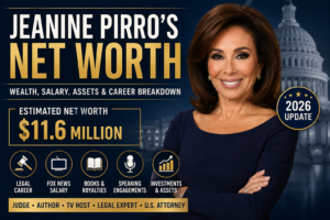 Jeanine Pirro's net worth 2026