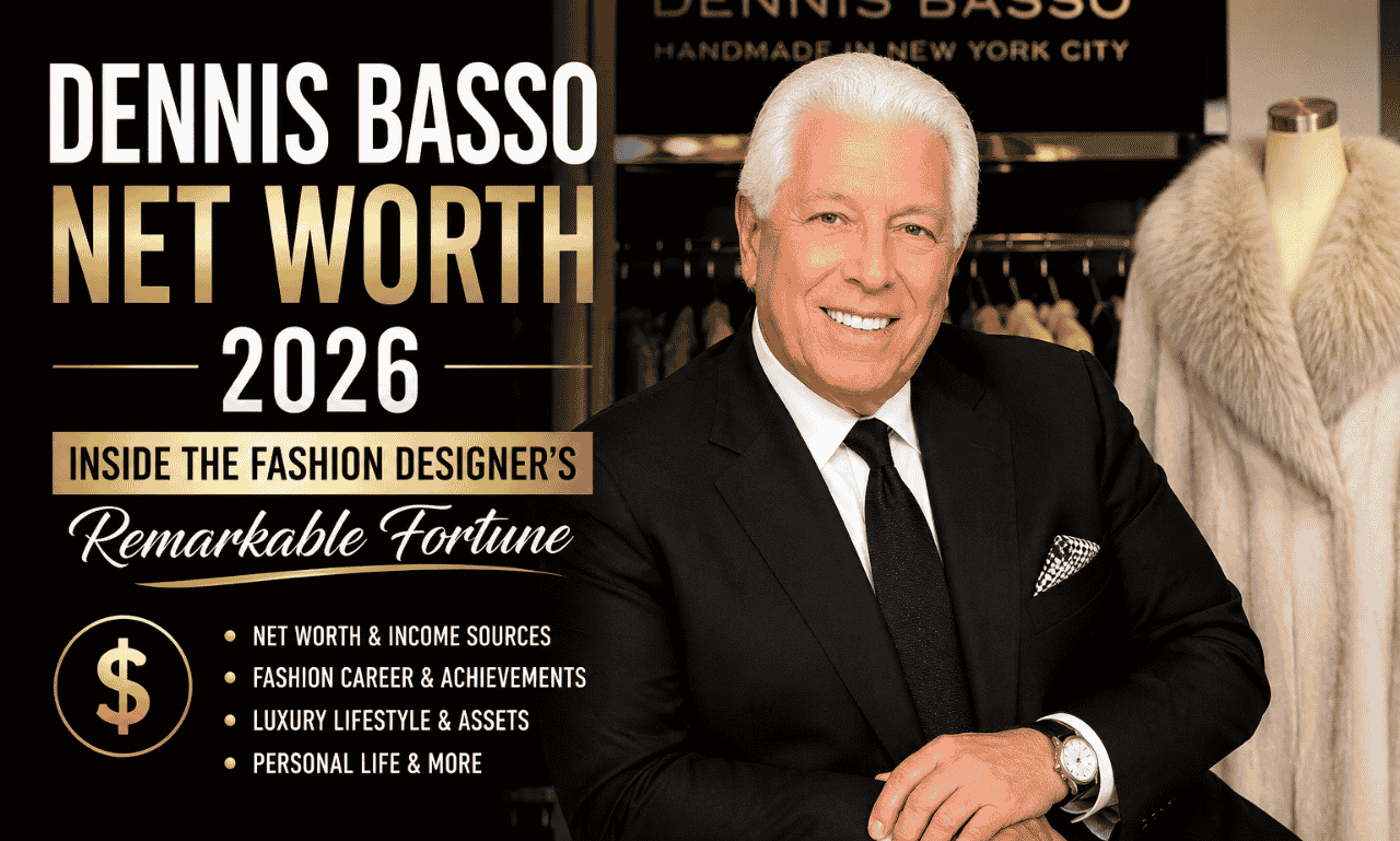 Dennis Basso Net Worth 2026 American fashion designer and luxury fashion entrepreneur