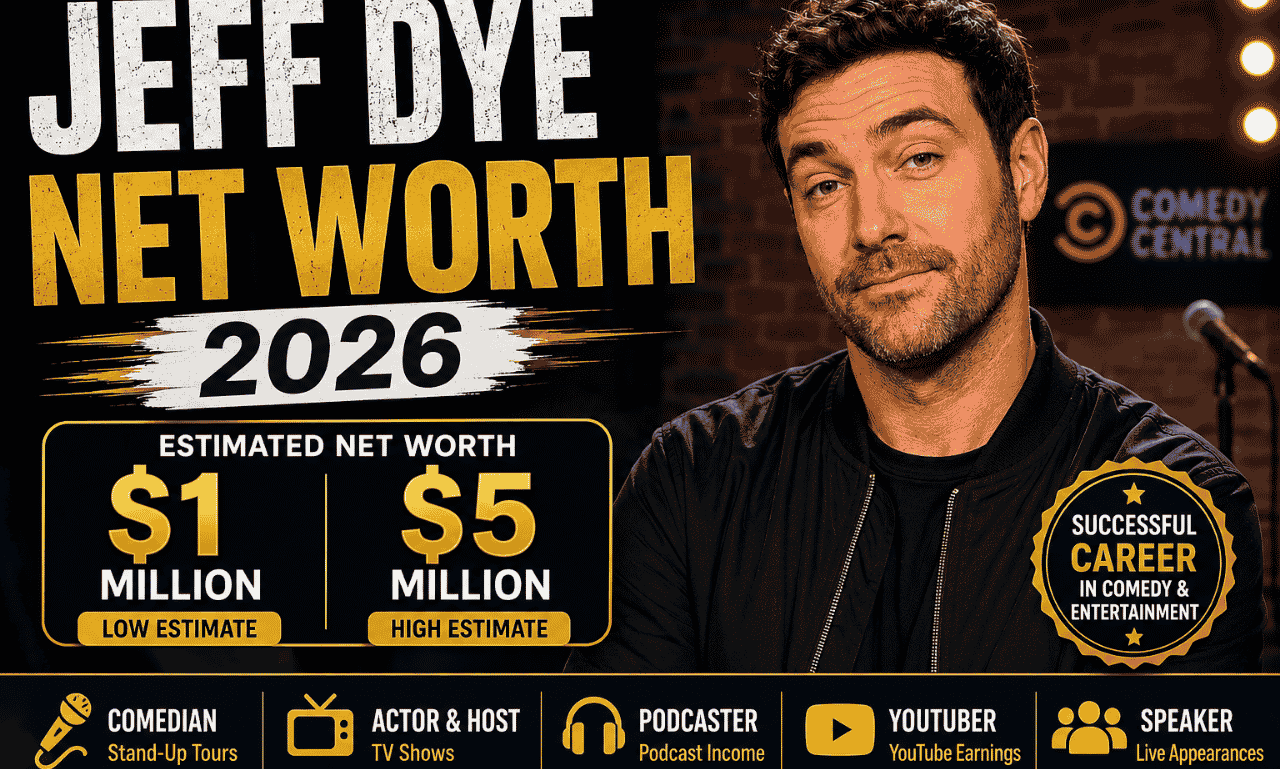 Jeff Dye net worth 2026
