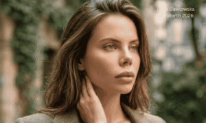 Luiza Gawlowska net worth 2026 – Polish model and partner of Steve Gold posing at a fashion event