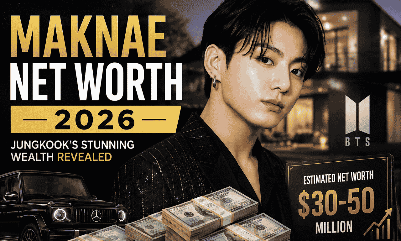 Maknae net worth Jungkook 2026