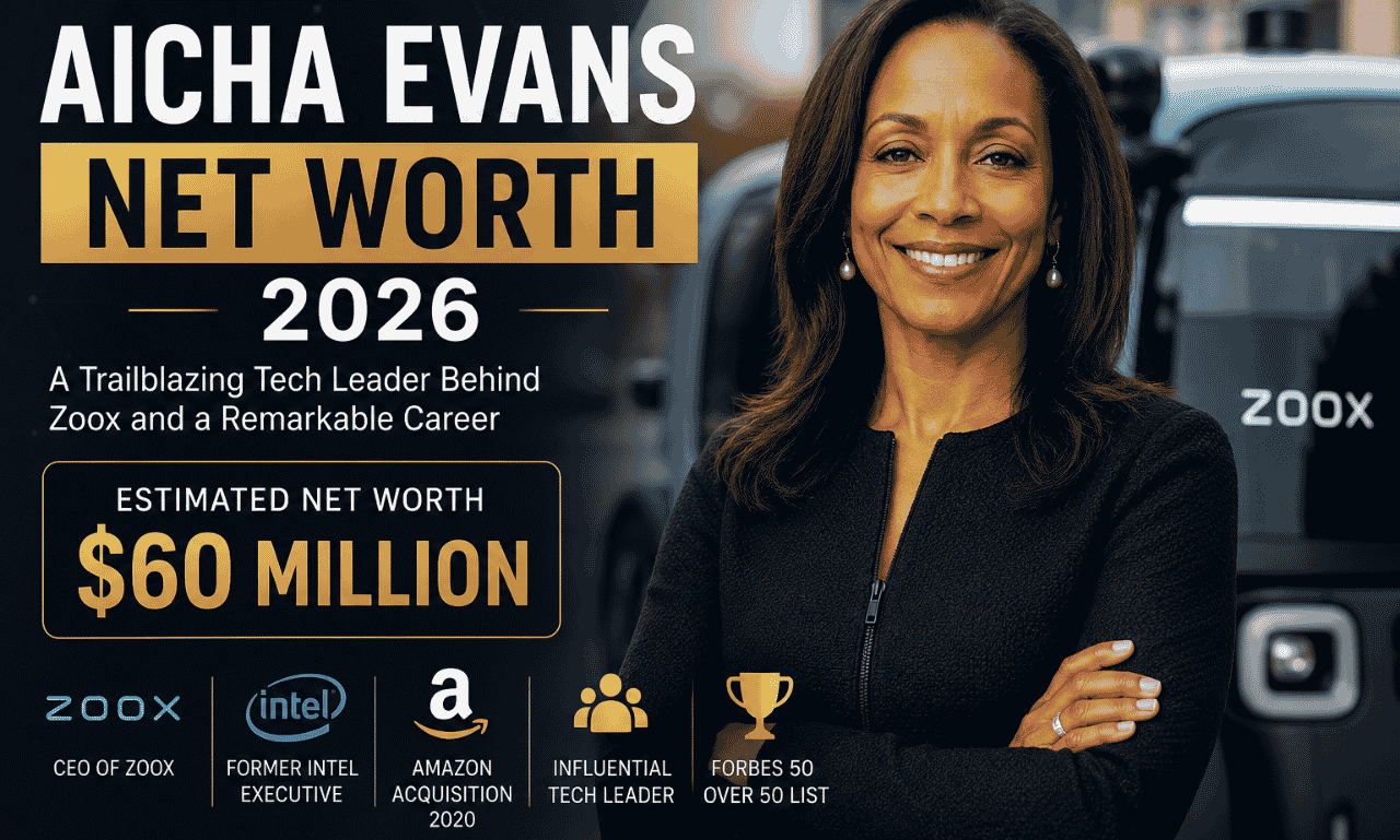 Aicha Evans Net Worth 2026 – Zoox CEO and Technology Executive