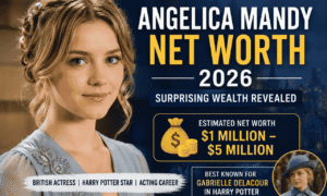 Angelica Mandy Net Worth 2026 British actress Gabrielle Delacour
