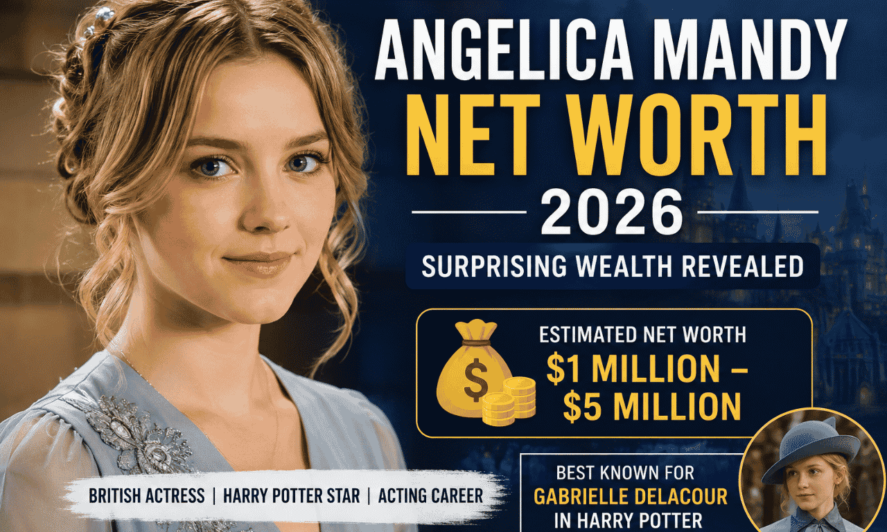Angelica Mandy Net Worth 2026 British actress Gabrielle Delacour