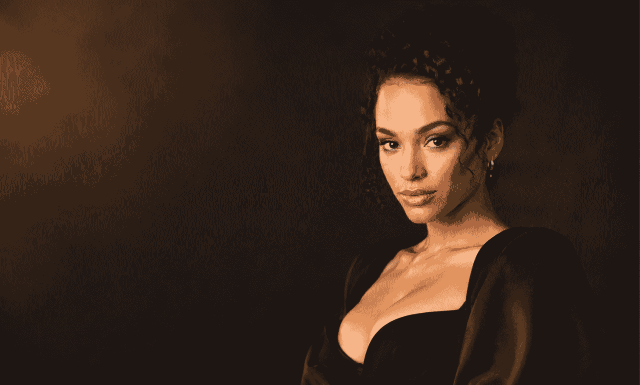 Elarica Johnson net worth 2026 and portrait of the British actress