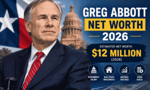 Greg Abbott net worth 2026 – Texas Governor Greg Abbott