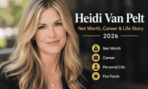 Heidi Van Pelt biography and net worth 2026