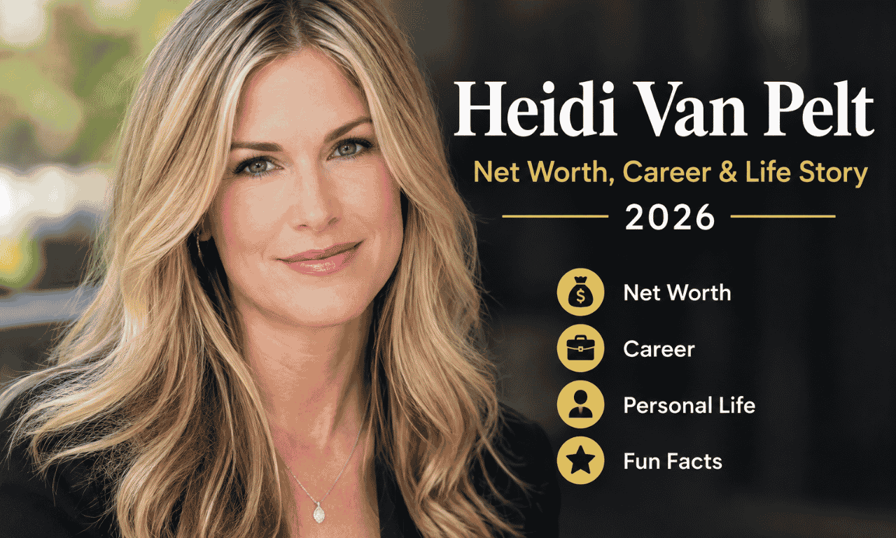 Heidi Van Pelt biography and net worth 2026