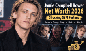 Jamie Campbell Bower Net Worth 2026, Stranger Things Vecna actor