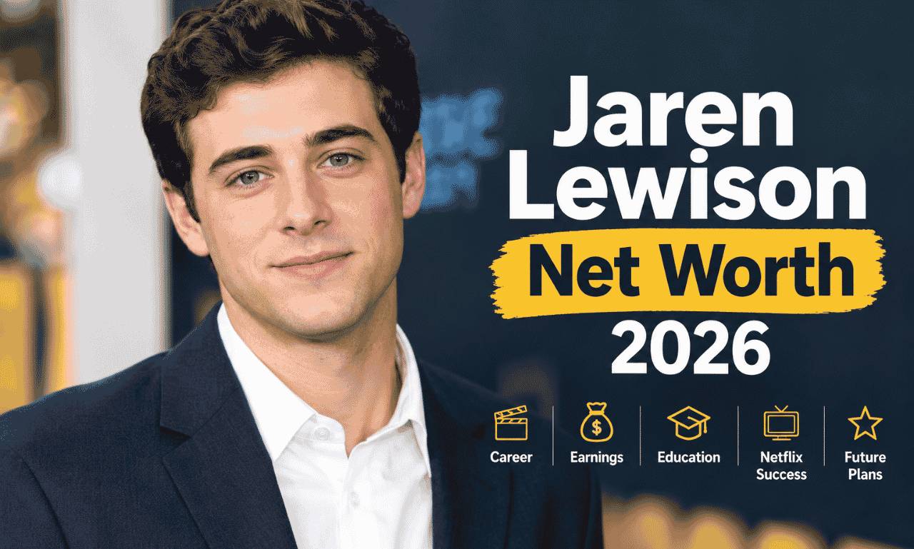 Jaren Lewison net worth 2026 and portrait of the American actor