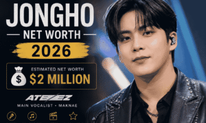 Jongho Net Worth 2026 ATEEZ main vocalist