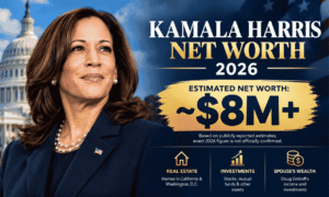 Kamala Harris Net Worth 2026 – wealth, career and financial profile