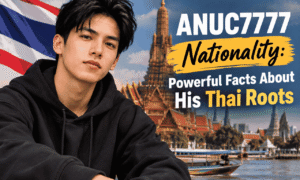 Anuc7777 nationality – Anuc Atittawan, Thai-born singer and social media personality
