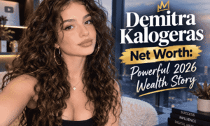 Demitra Kalogeras net worth 2026 and social media creator portrait