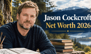 Jason Cockcroft net worth 2026 and award-winning illustrator portrait