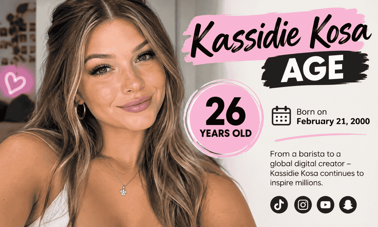 Kassidie Kosa age 26, digital creator and social media personality