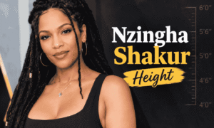 Nzingha Shakur height 5 feet 6 inches and biography 2026