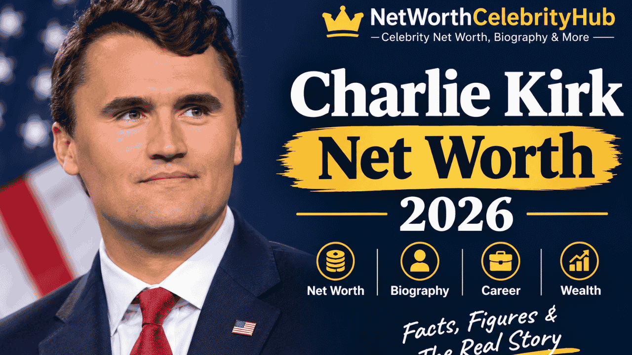 Charlie Kirk net worth 2026, Turning Point USA co-founder and conservative political activist