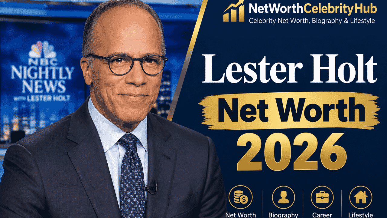 Lester Holt net worth 2026, NBC News journalist and Dateline anchor